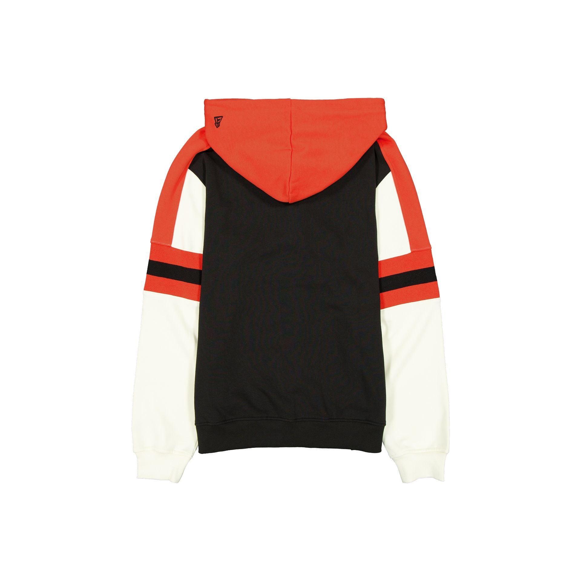 Atlanta Braves Throwback Zipper Hoodie Male Product Image