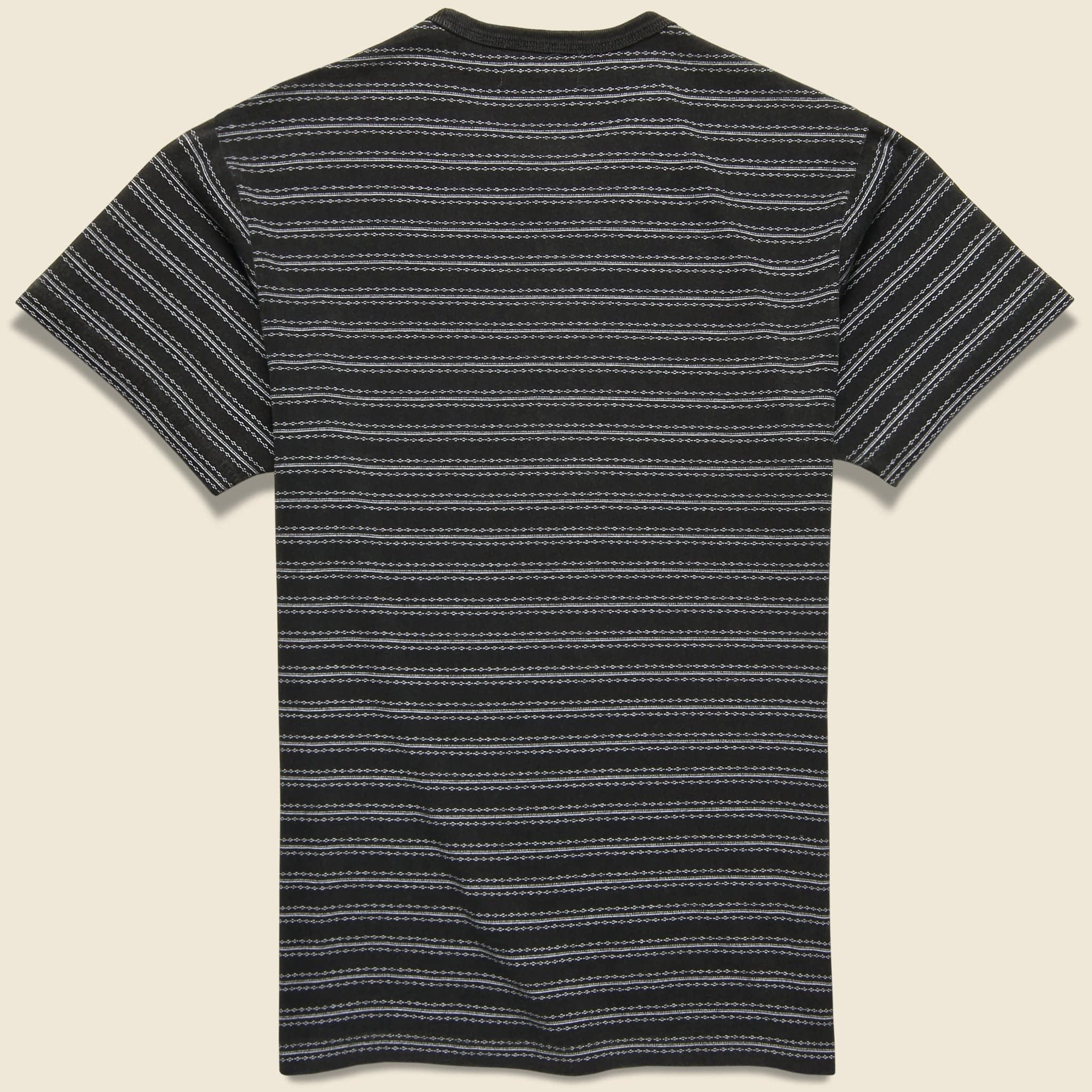 Stripe Tee - Black Product Image