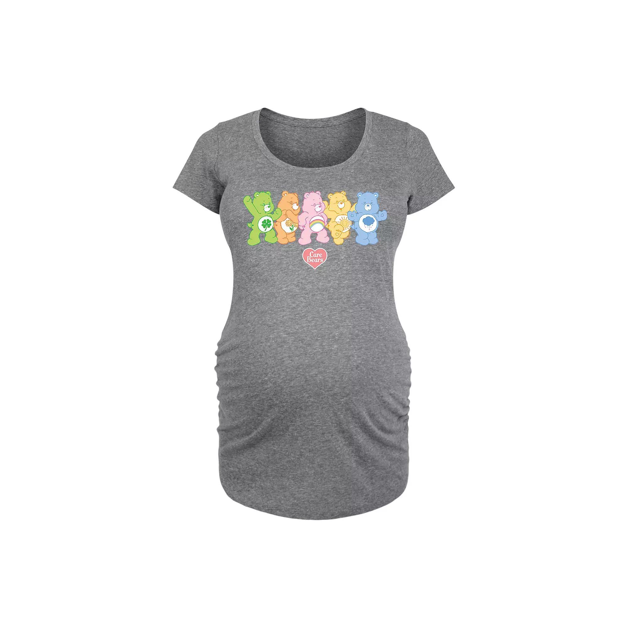 Maternity Be Kind Rainbow Flowers Graphic Tee, Women's,  Product Image