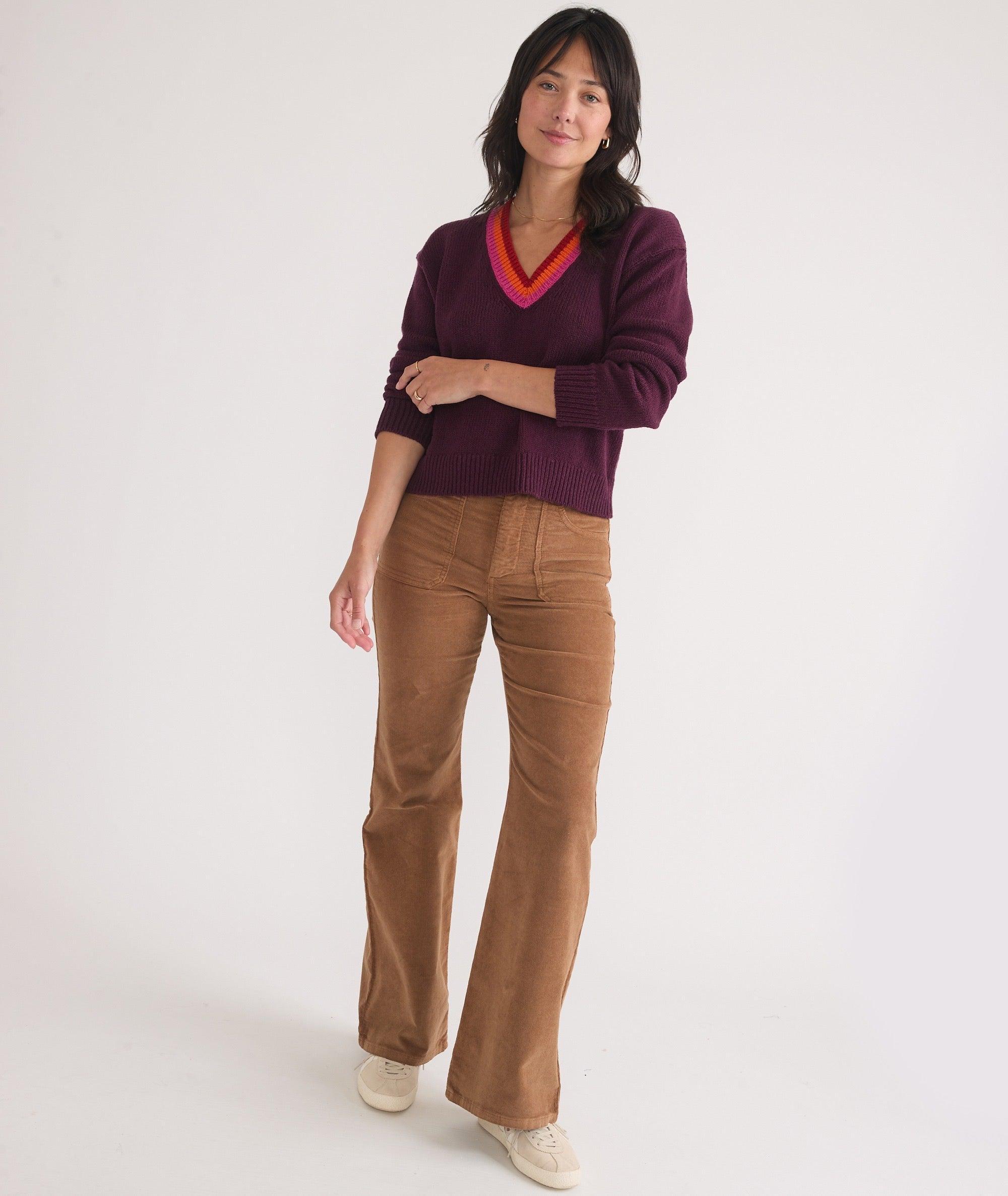 Bella Cropped Sweater Product Image