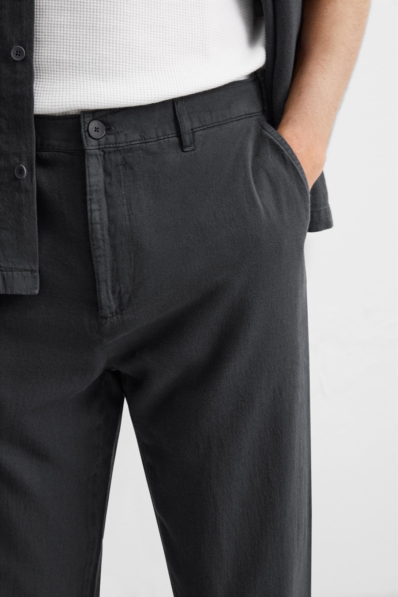 COTTON - LINEN PANTS Product Image