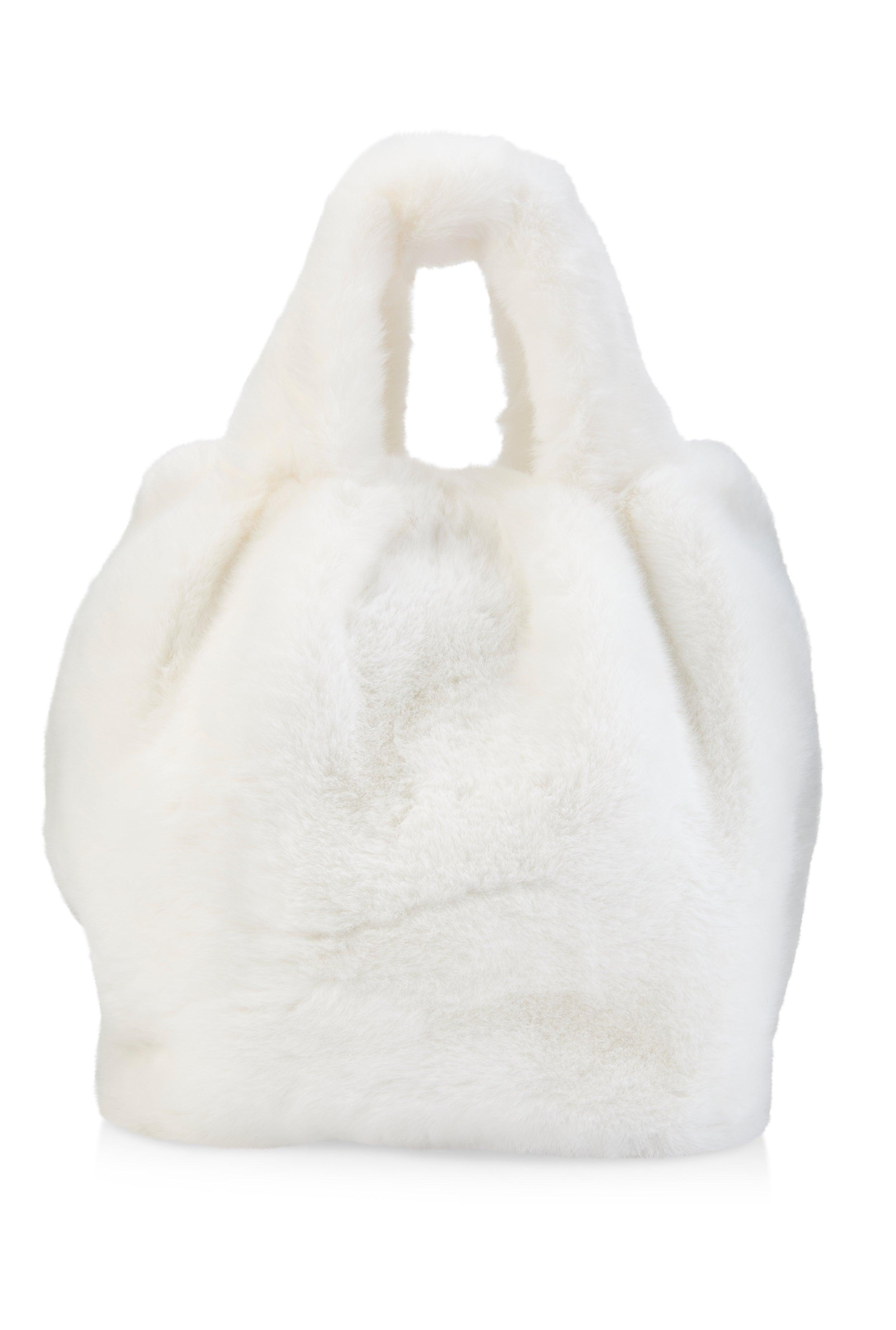 Womens Faux Fur Handbag Product Image