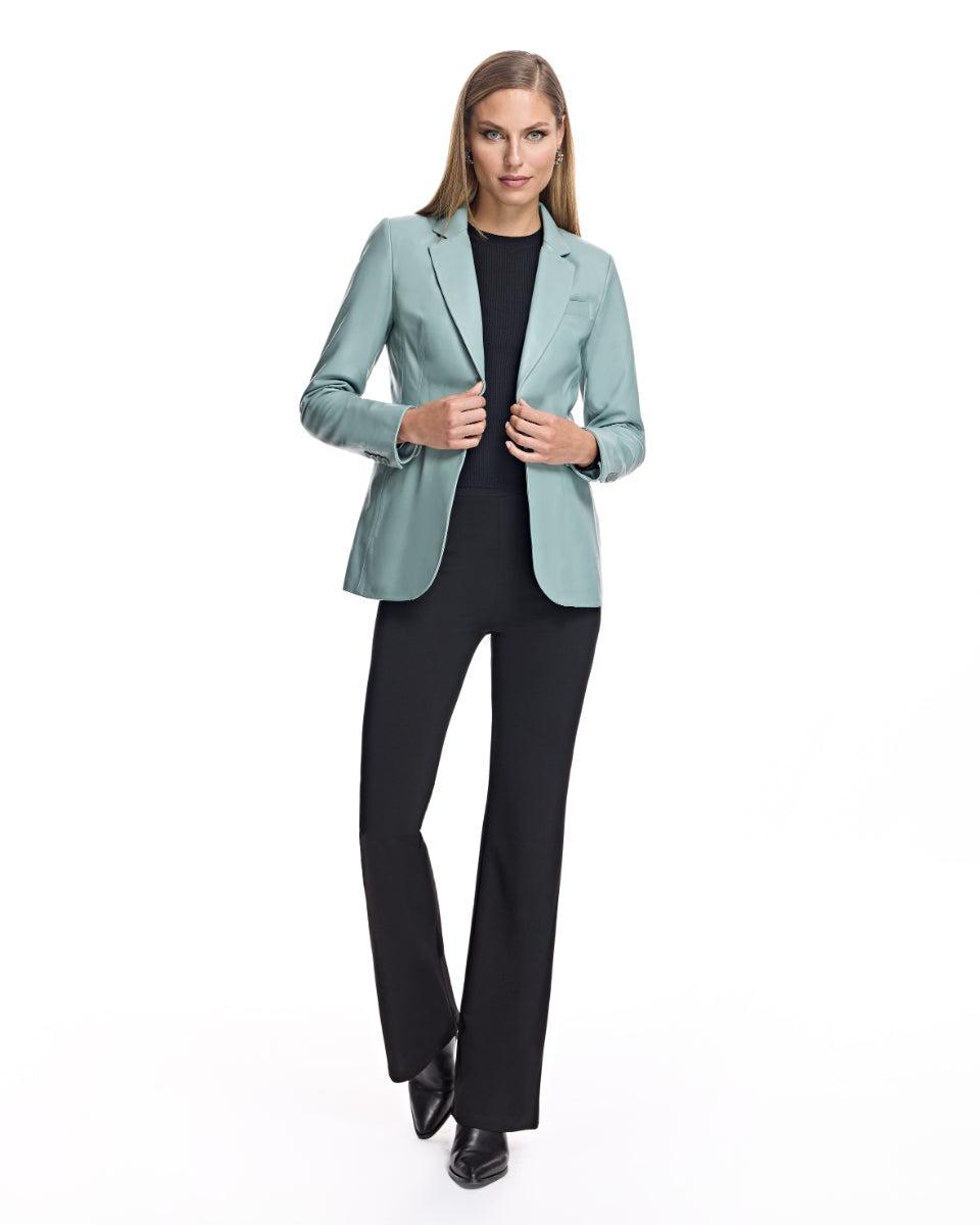 Leather Blazer Product Image