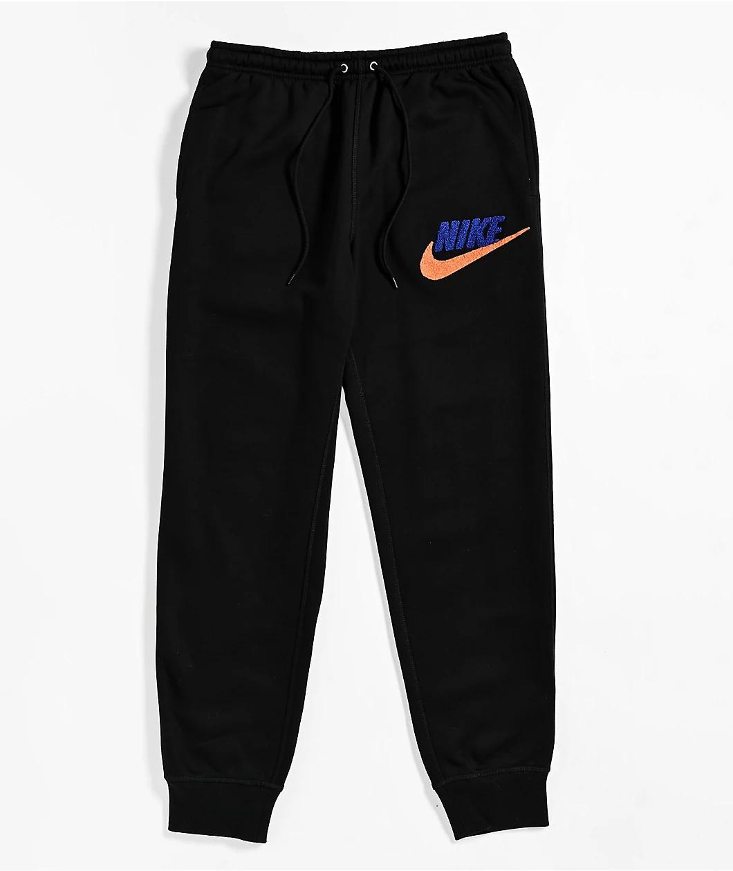 Nike Sportswear Club Fleece Black Jogger Sweatpants Product Image