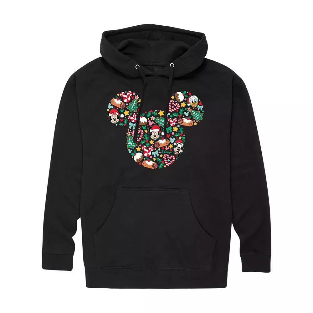 Disneys Mickey Mouse Mens Christmas Graphic Hoodie Product Image
