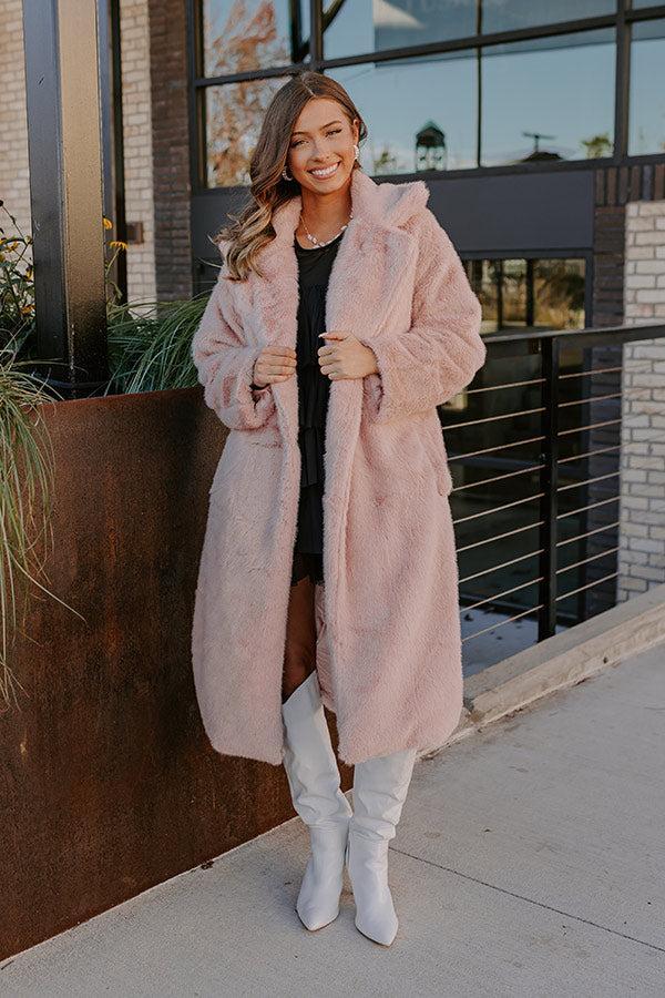 Milan Mornings Plush Coat Product Image