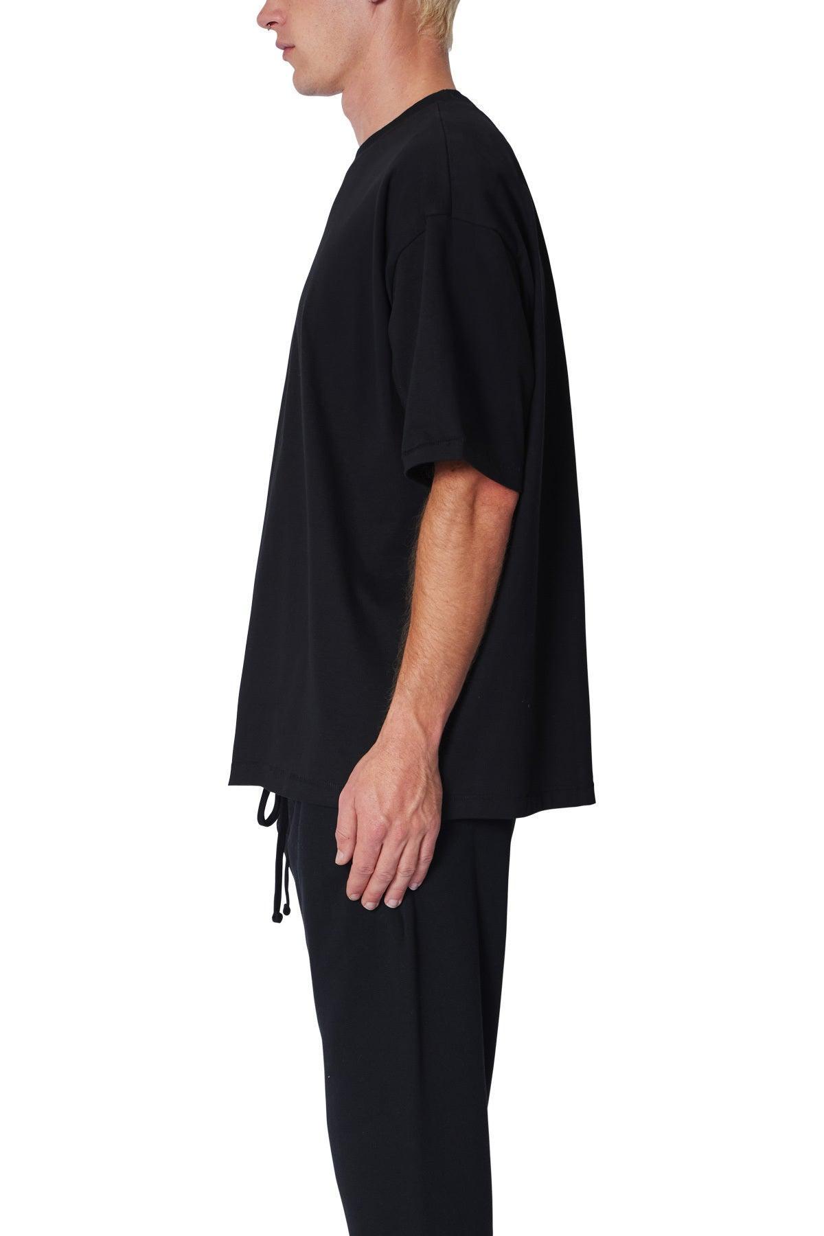 Heavy Every Day Boxy Tee - Black Product Image