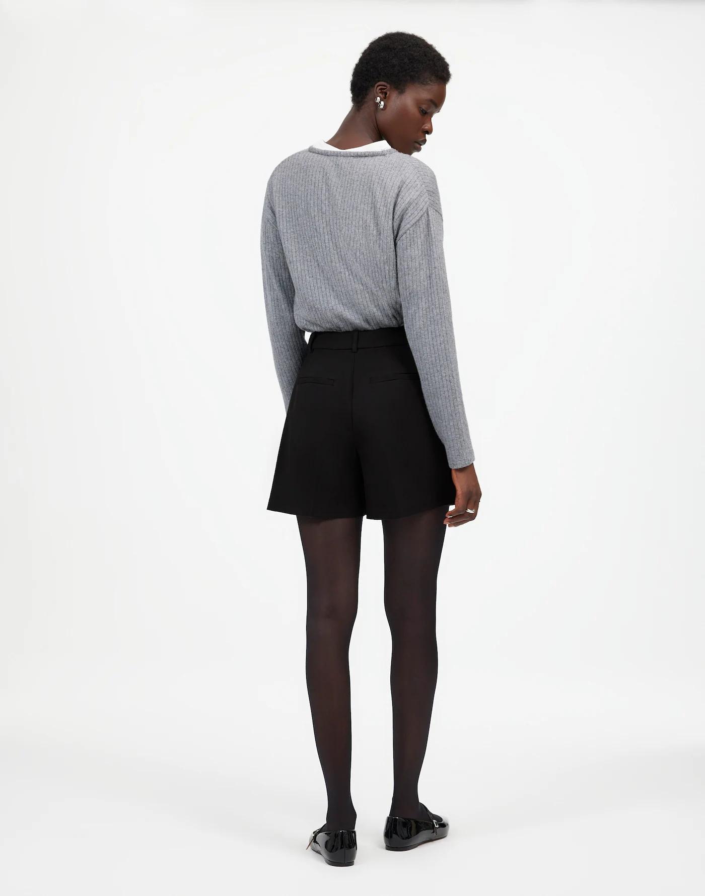 Easy Pleated Trouser Shorts Product Image