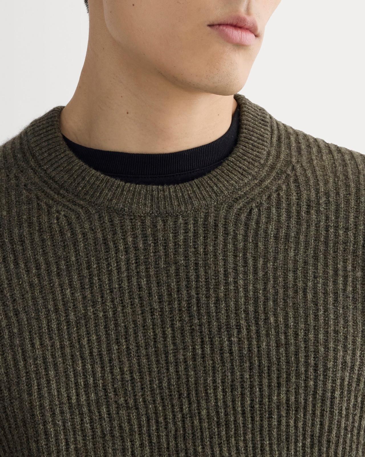 Mens Fisherman Crew in Wool Cashmere Sweater by Everlane Product Image