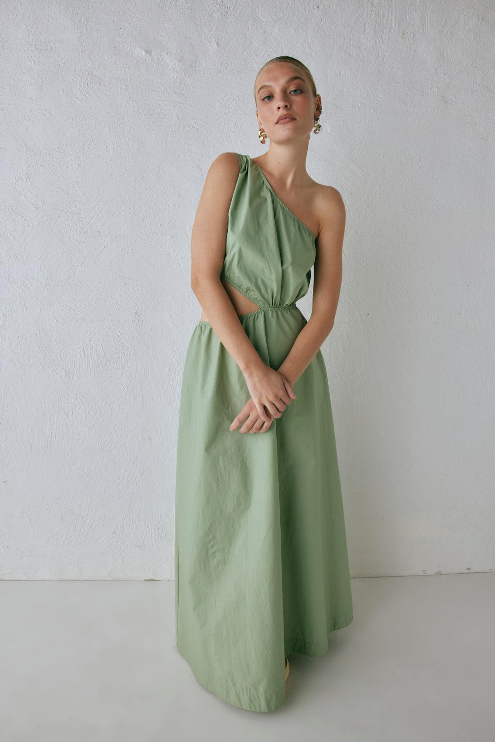 Daisy Maxi Dress Sage Product Image