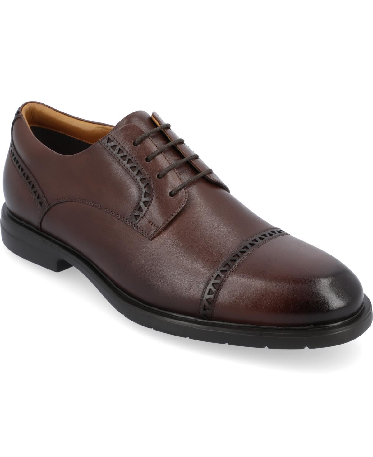 Thomas & Vine Mens Kendrick Wide Width Cap Toe Derby Dress Shoes Product Image