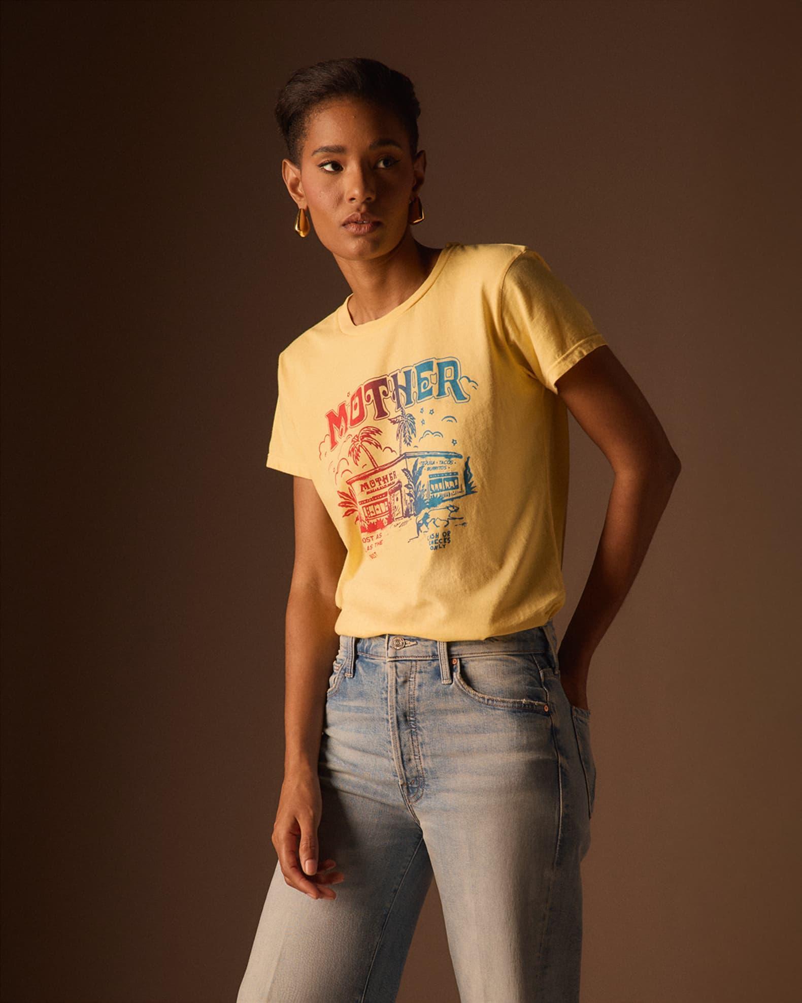 Goodie Goodie Short-Sleeve Boxy Cotton Tee Product Image