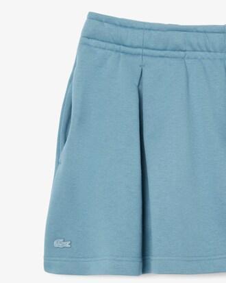 Pleated Fleece Shorts Product Image