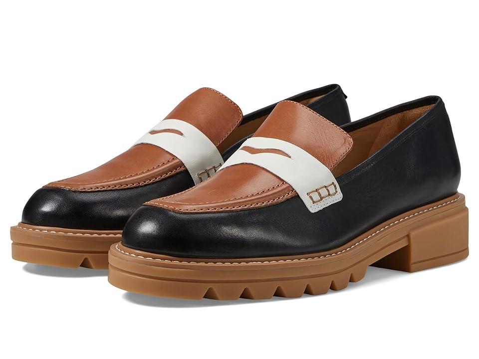 Womens Chandler Multi Leather Lug Sole Loafers Product Image