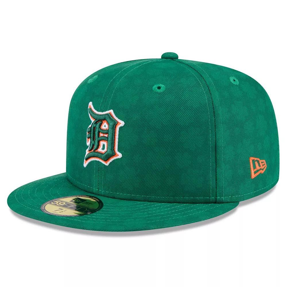 Men's New Era Kelly Green Detroit Tigers St. Patrick's Day 59FIFTY Fitted Hat, Size: 7 1/4 Product Image