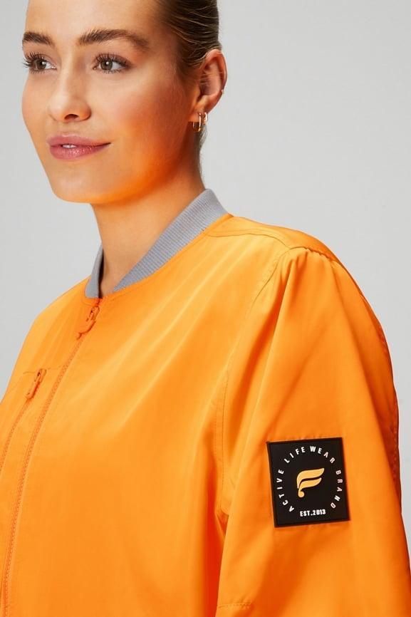 Satin Bomber Jacket Product Image