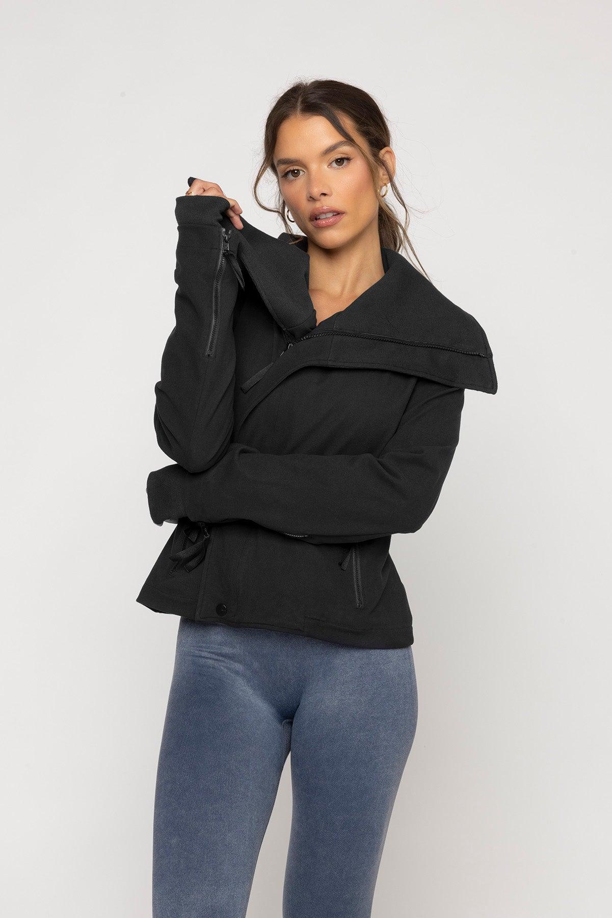 Heart Racer Moto Jacket - True Blue Product Image