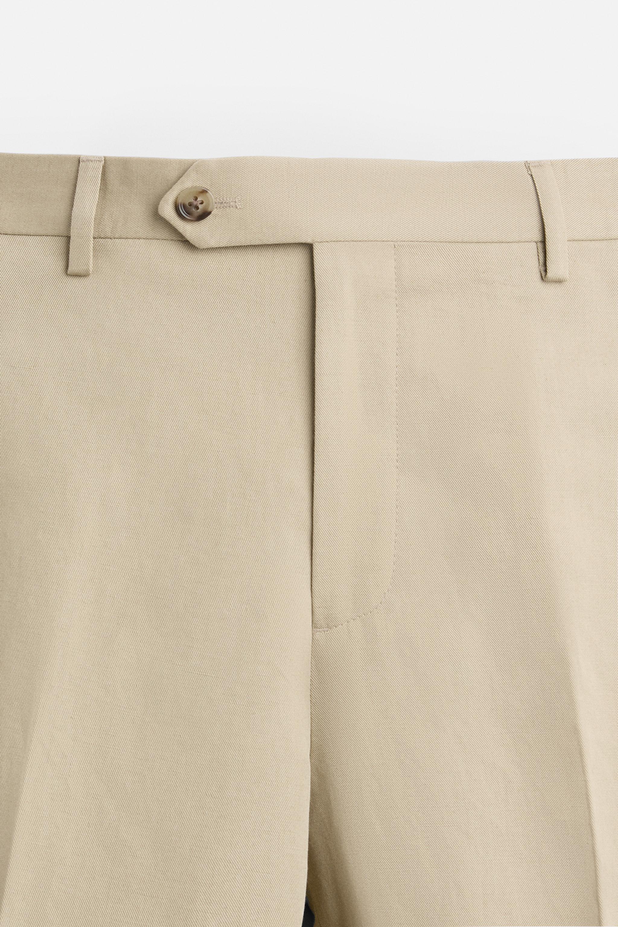 LINEN - COTTON BLEND SUIT PANTS Product Image