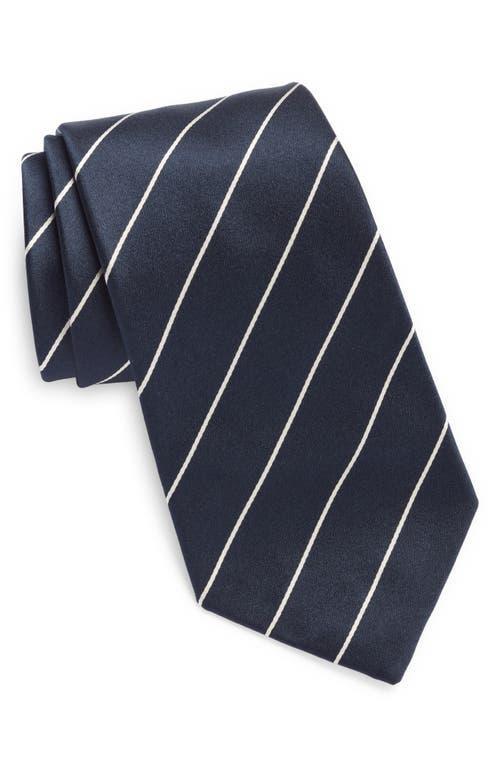 Men's Striped Silk Tie Product Image