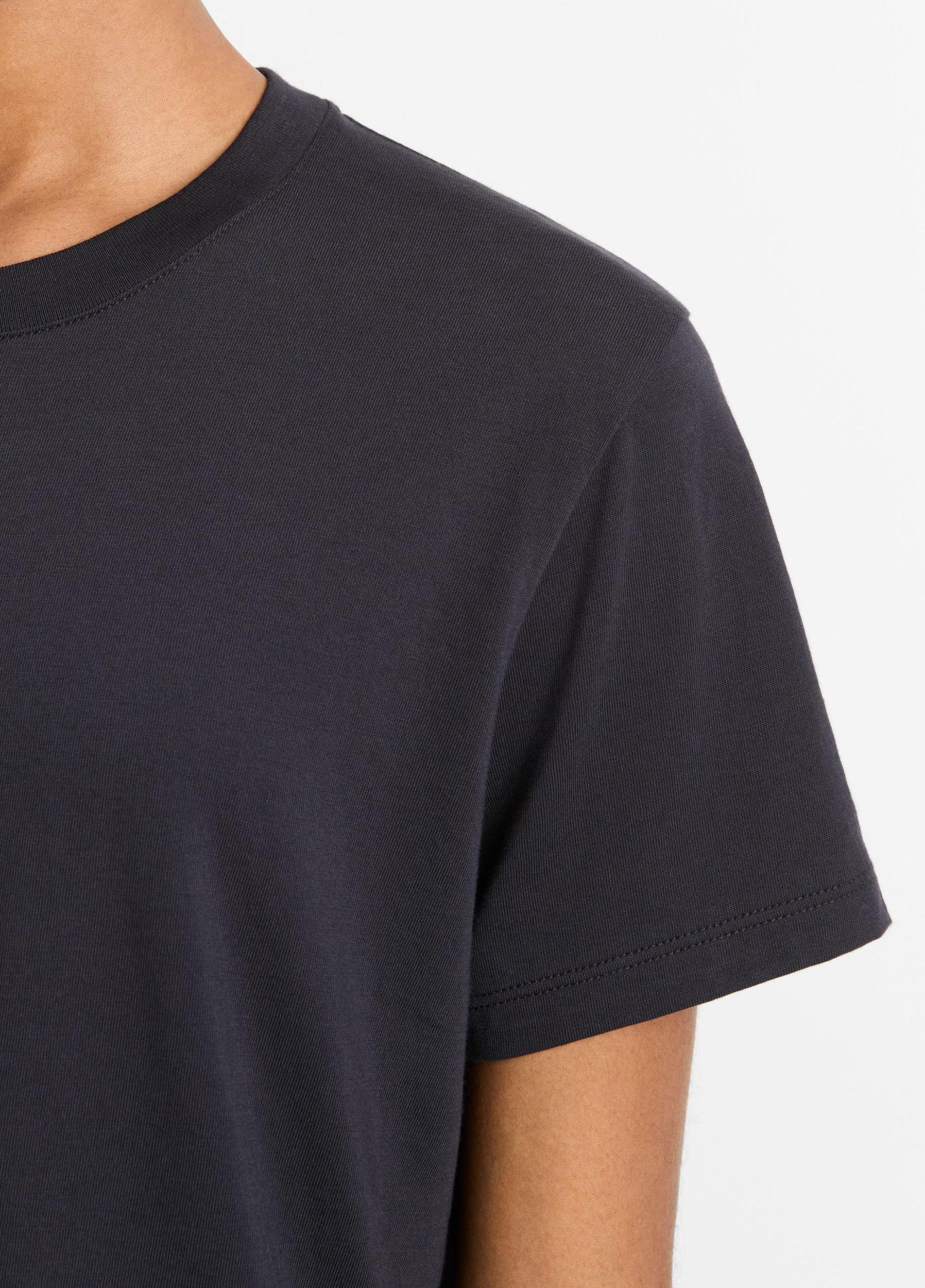 Pima Cotton Crew Neck T-Shirt Product Image