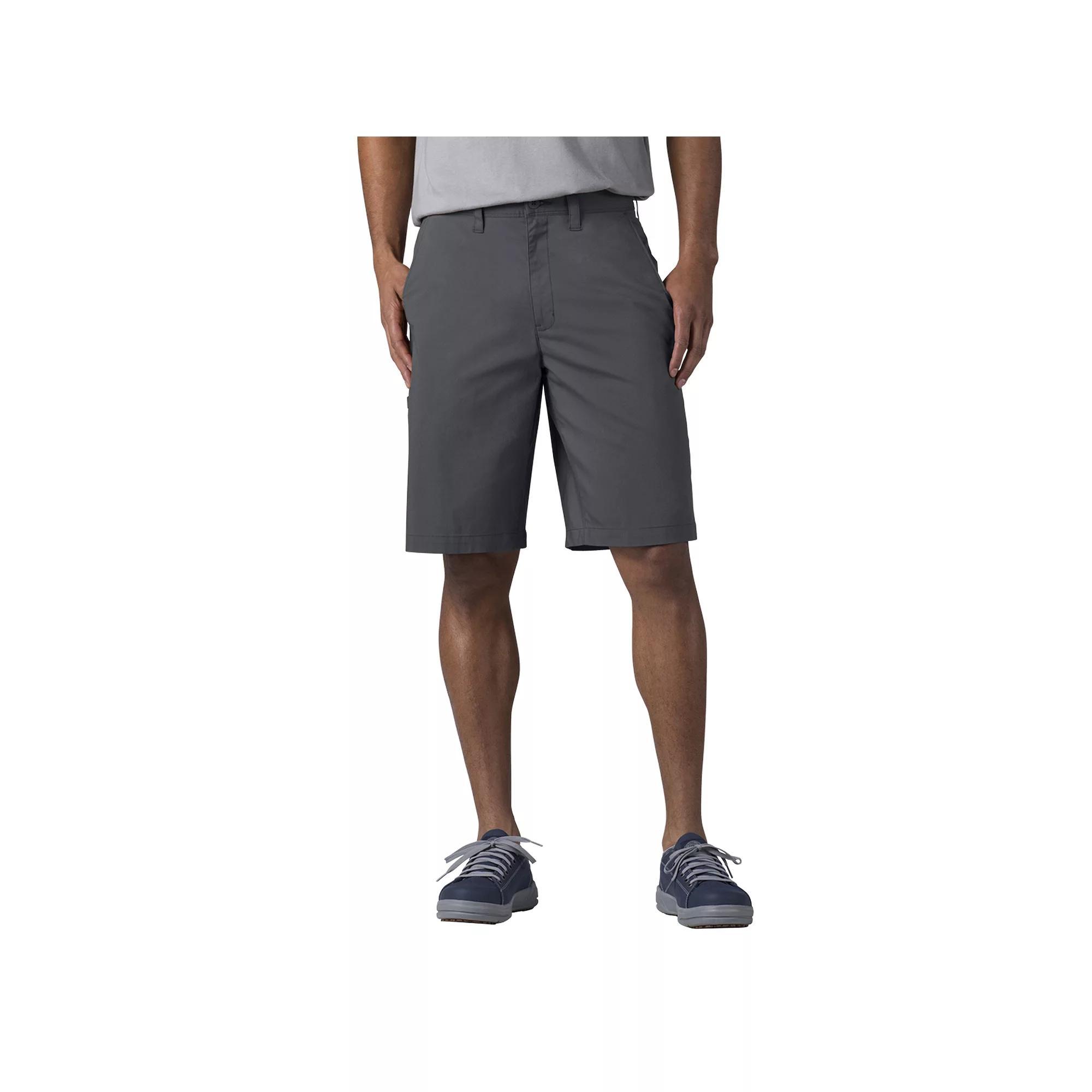 Men's Dickies Cooling Temp-iQ 11-inch Performance Hybrid Utility Shorts, Size: 44, Grey Product Image