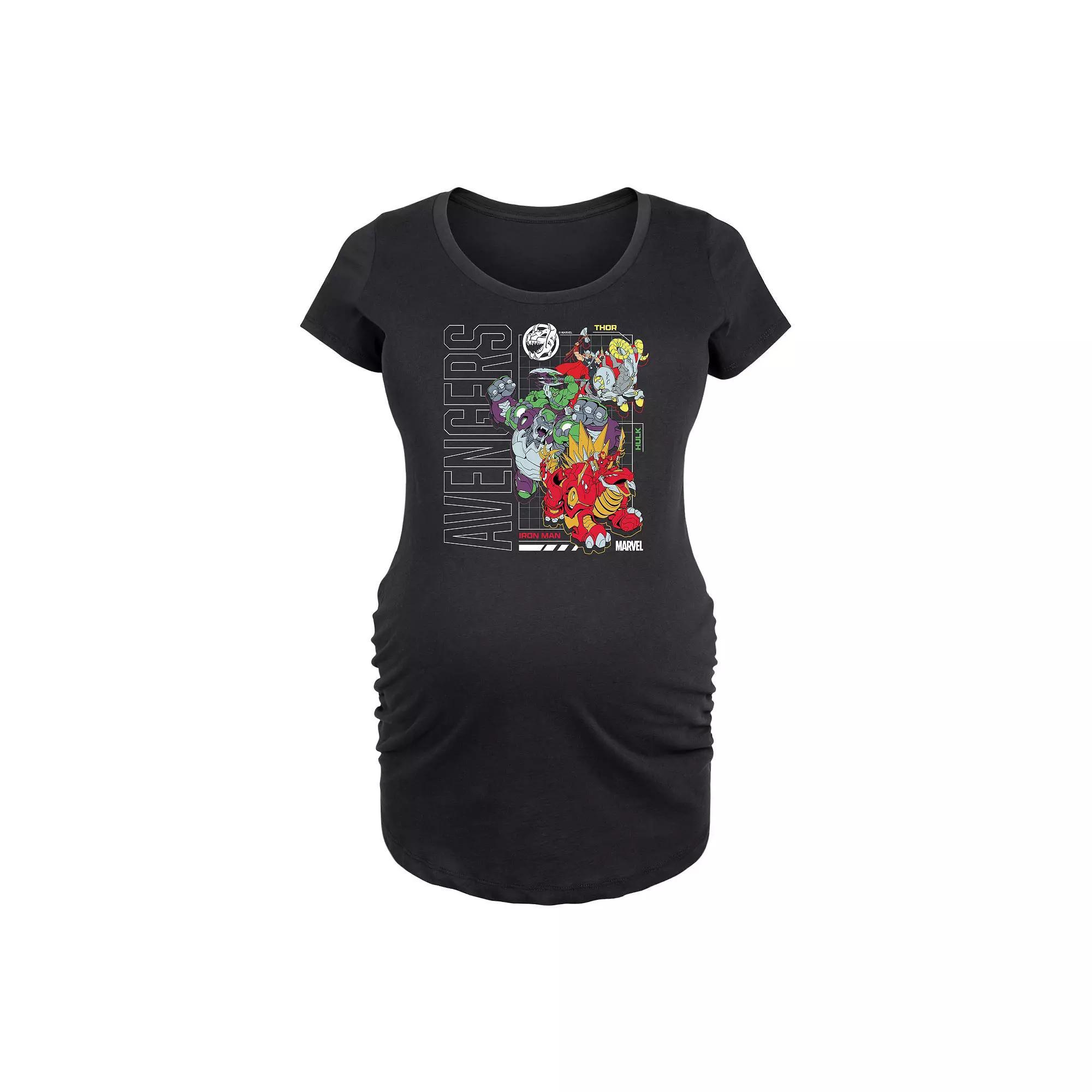 Disney's Lilo & Stitch Maternity Angel Flower Graphic Tee, Women's,  Product Image