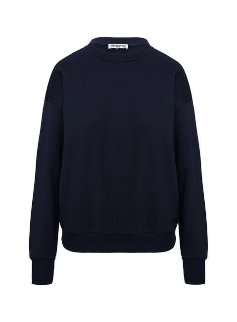 Merino Roll-Neck Jumper in Black Product Image