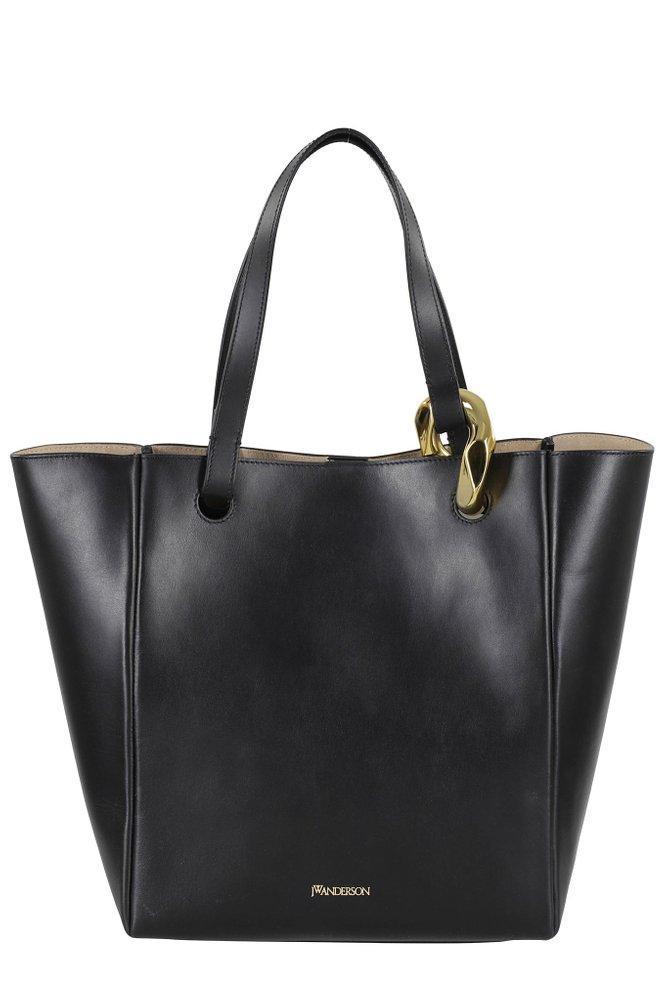 JW ANDERSON The Jwa Corner Top Handle Bag In Black Product Image