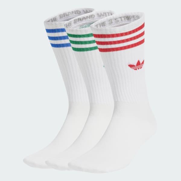 Solid Crew Socks 3 Pairs Product Image