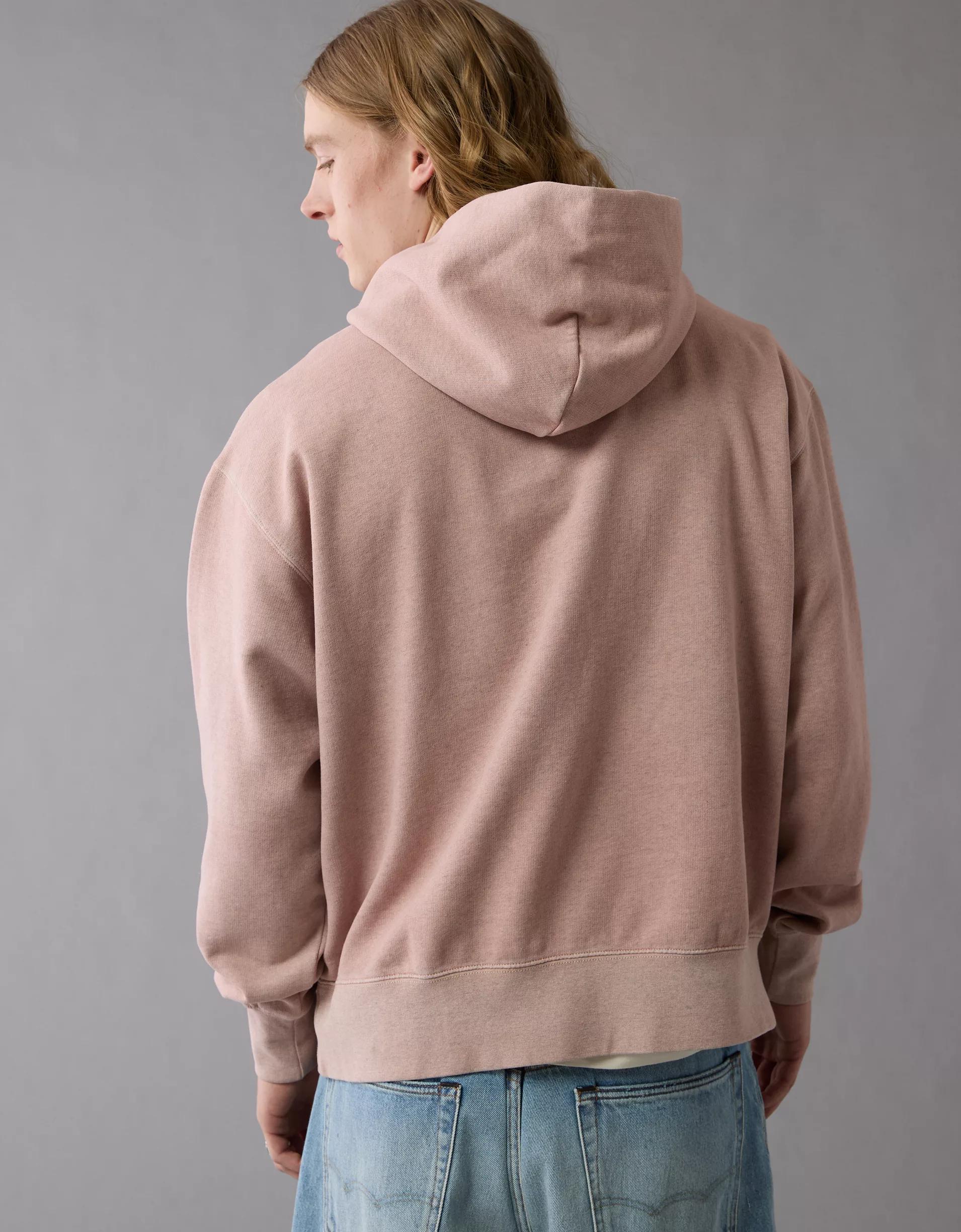 AE Laidback Luxe Heavyweight Logo Hoodie Product Image