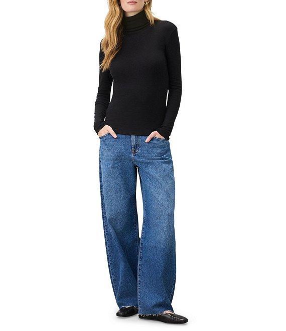Splendid Classic Turtleneck Long Sleeve Top Product Image
