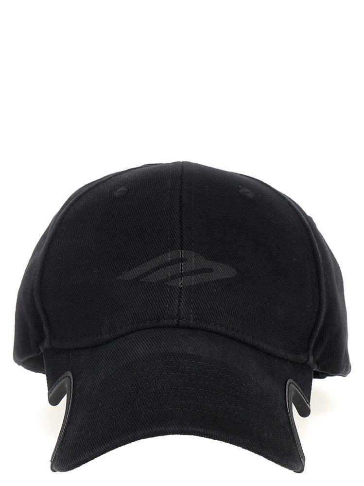 BALENCIAGA 3b Stencil Cap In Black Product Image