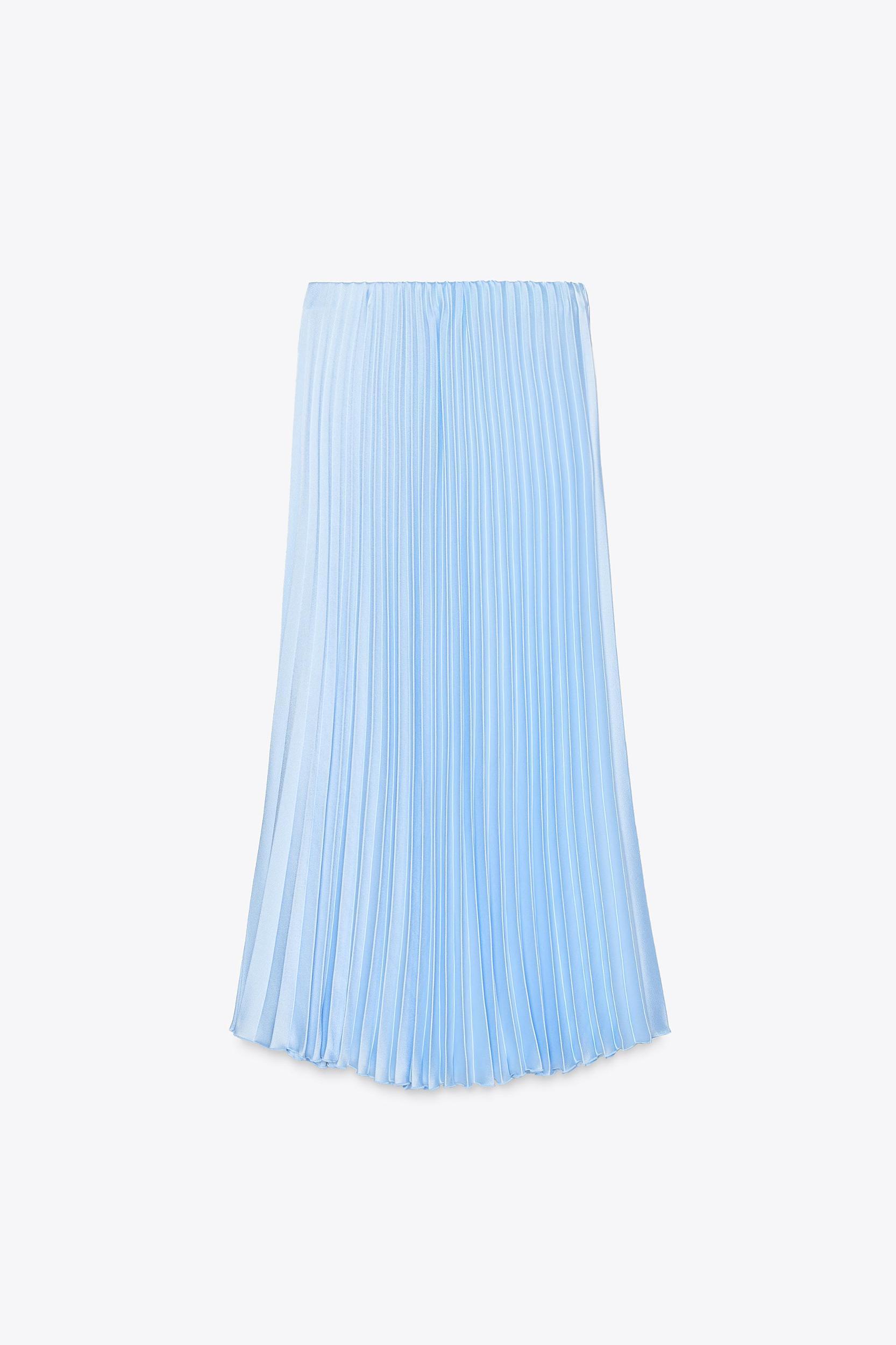PLEATED MIDI SKIRT Product Image