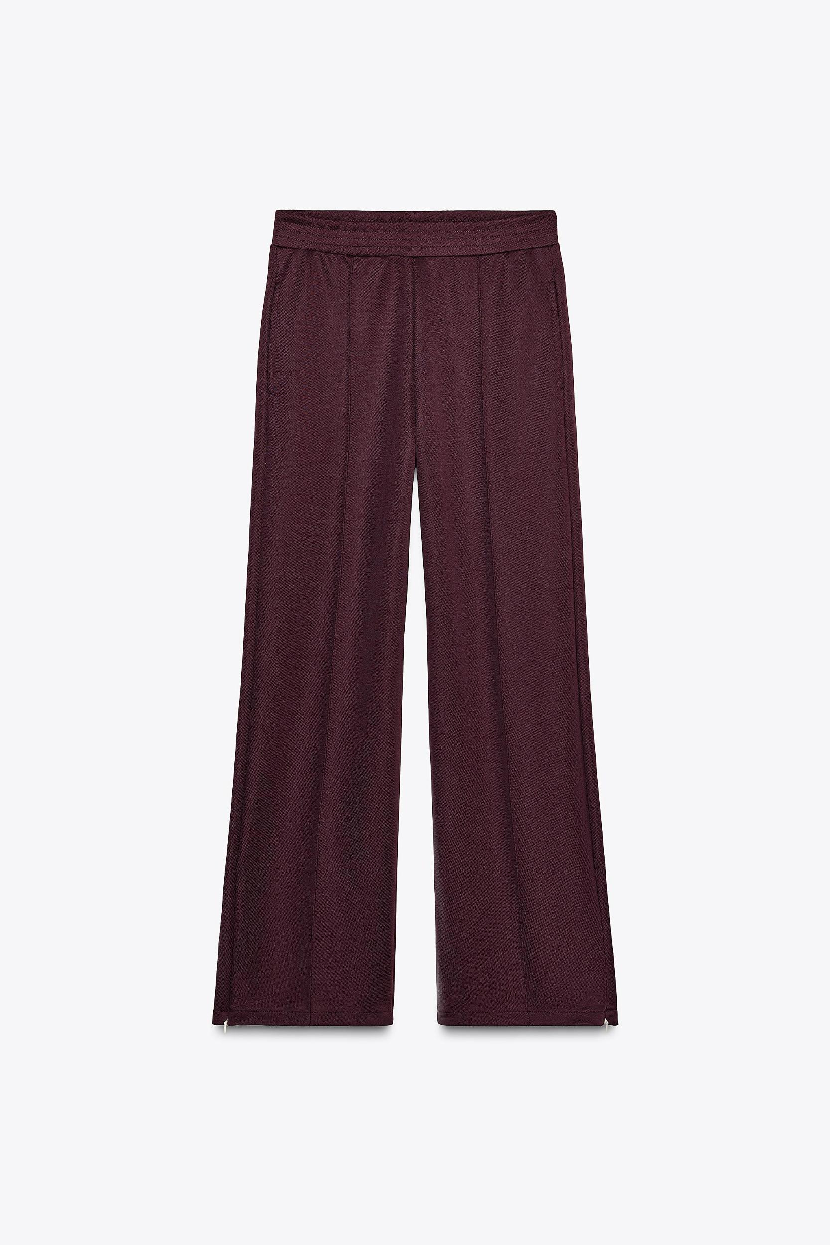 ZIPPERED TRACK PANTS Product Image