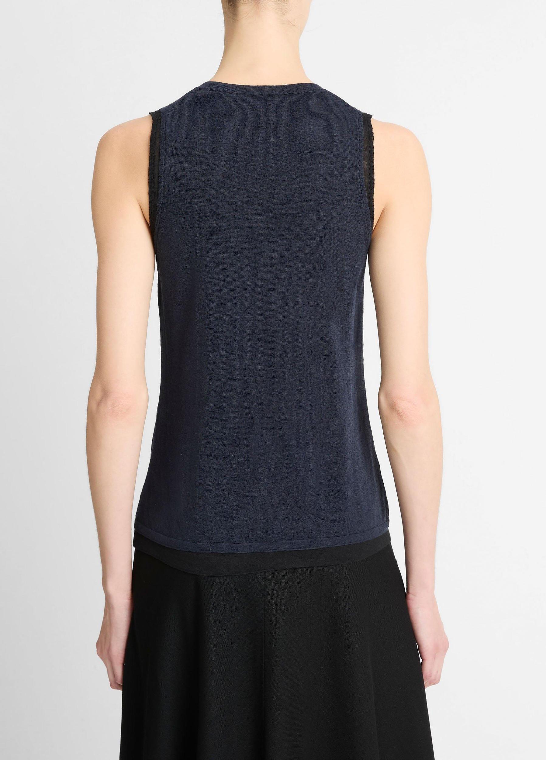 Double-Layer Knit Shell Product Image