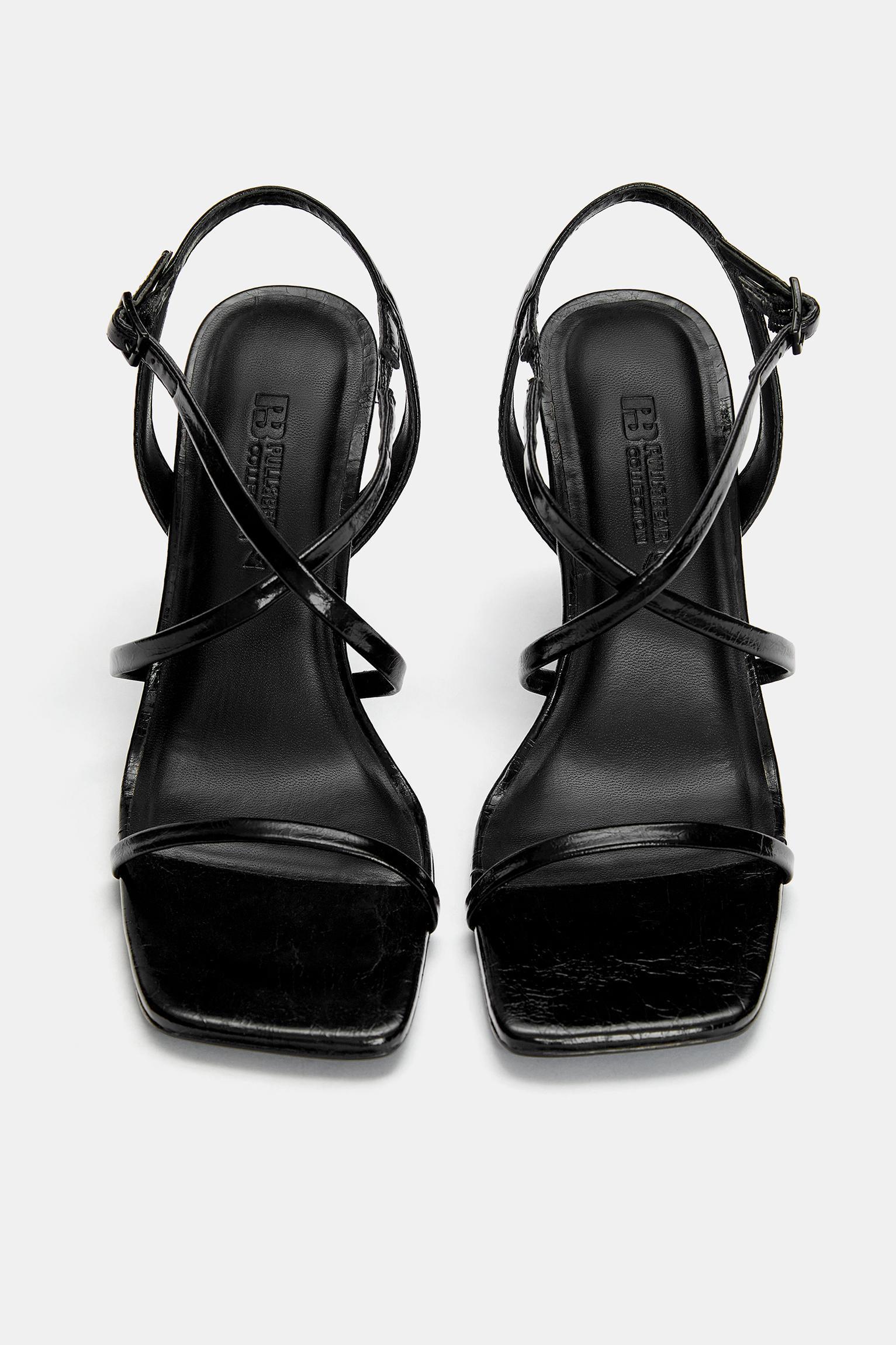 Strappy heeled sandals Product Image