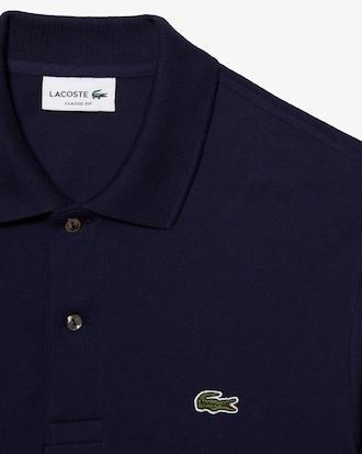 Classic Fit Long Sleeved L.12.12 Polo Shirt Product Image