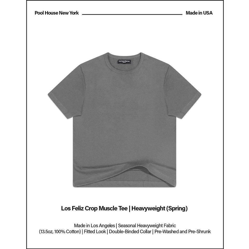 Los Feliz Crop Muscle Tee II | Heavyweight (Spring) Product Image