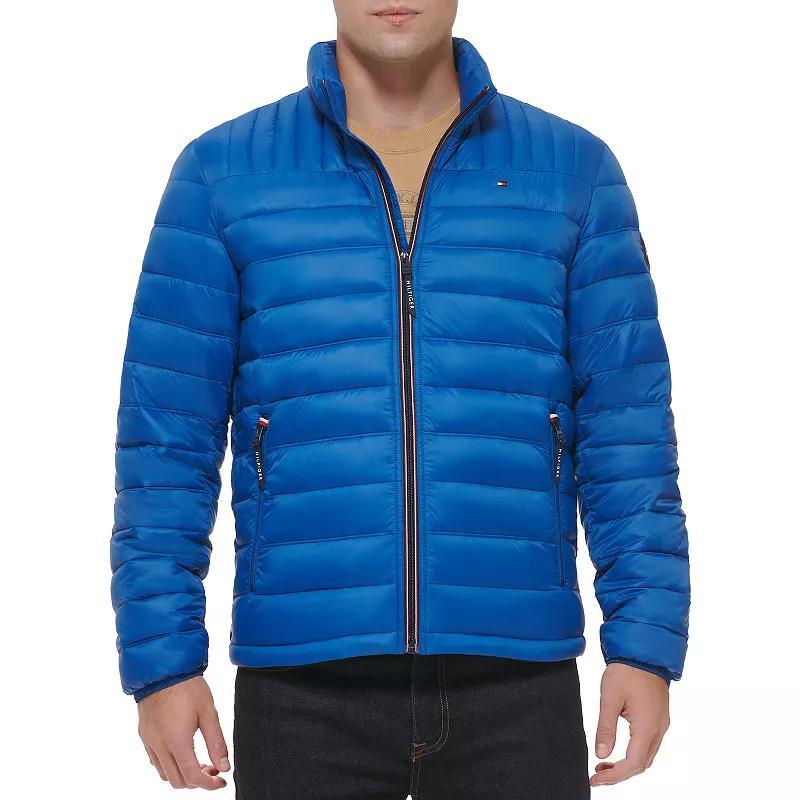 Men's Tommy Hilfiger Packable Puffer Jacket, Size: Small, Red Product Image