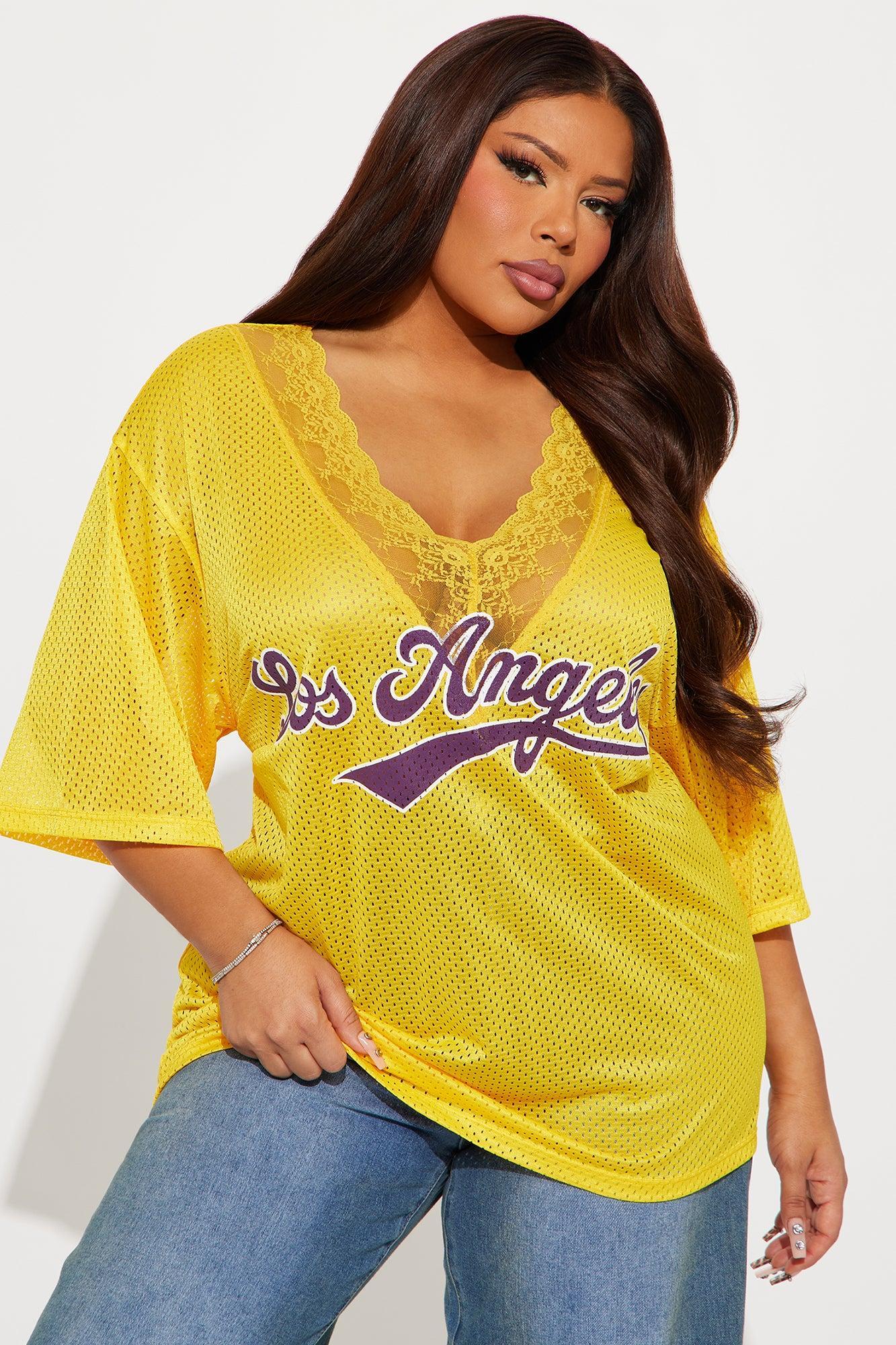 Team LA Jersey Tee - Yellow Product Image