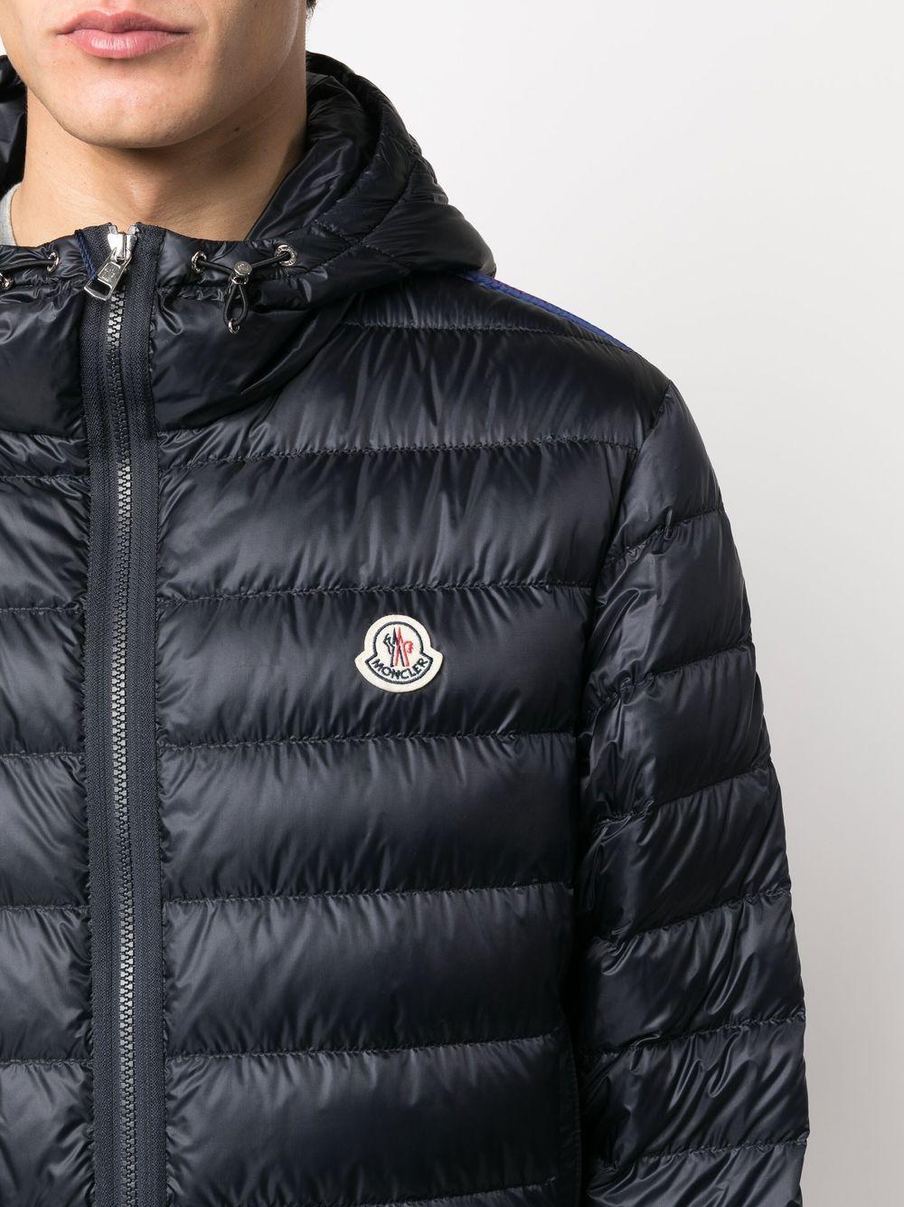 Agout logo-patch puffer jacket Product Image