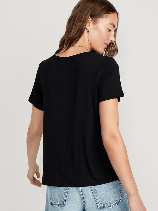 Luxe V-Neck T-Shirt Product Image