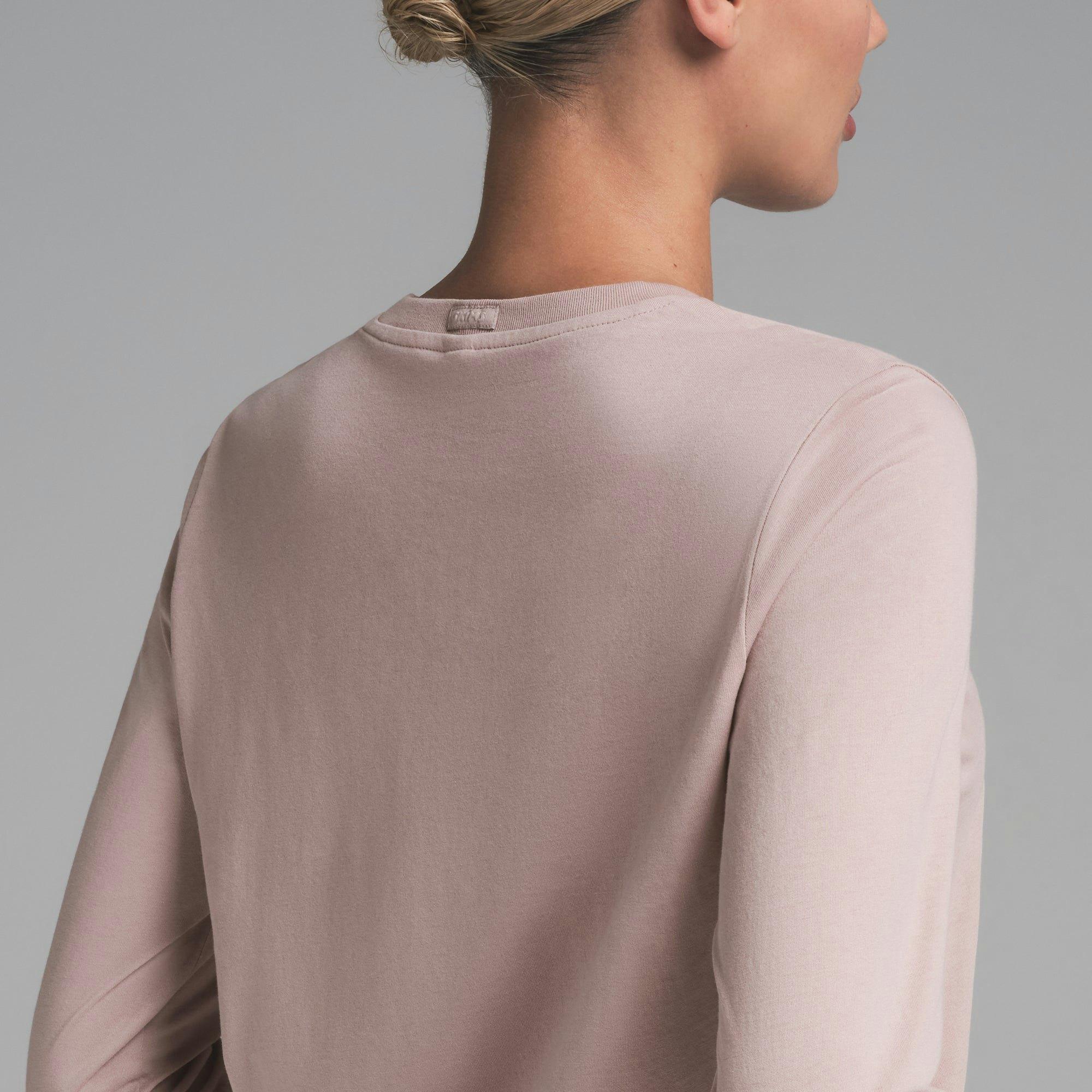 RELAXED TEES LONG SLEEVE T-SHIRT | FAWN Product Image