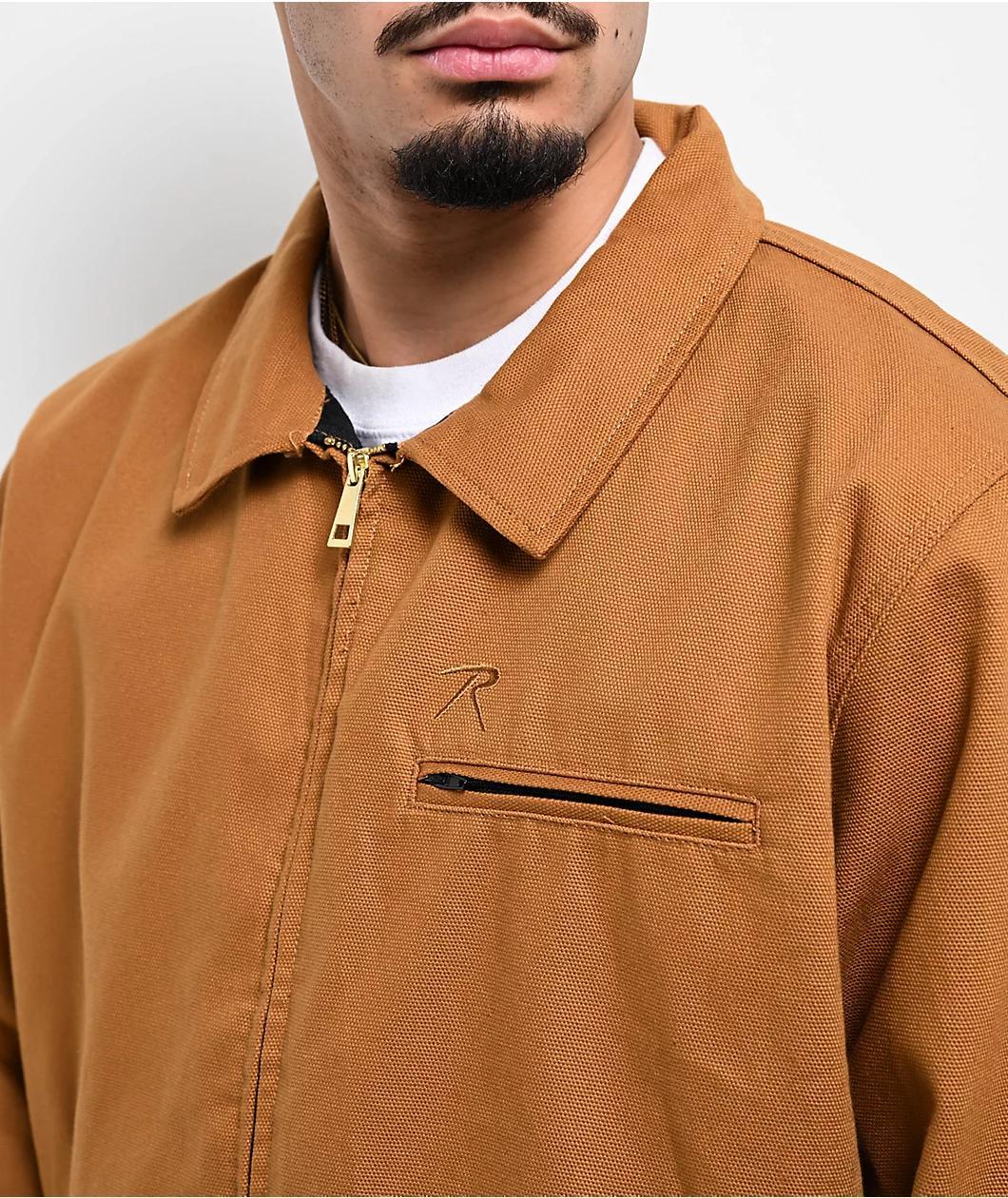 Rothco Brown Light Canvas Work Jacket Product Image