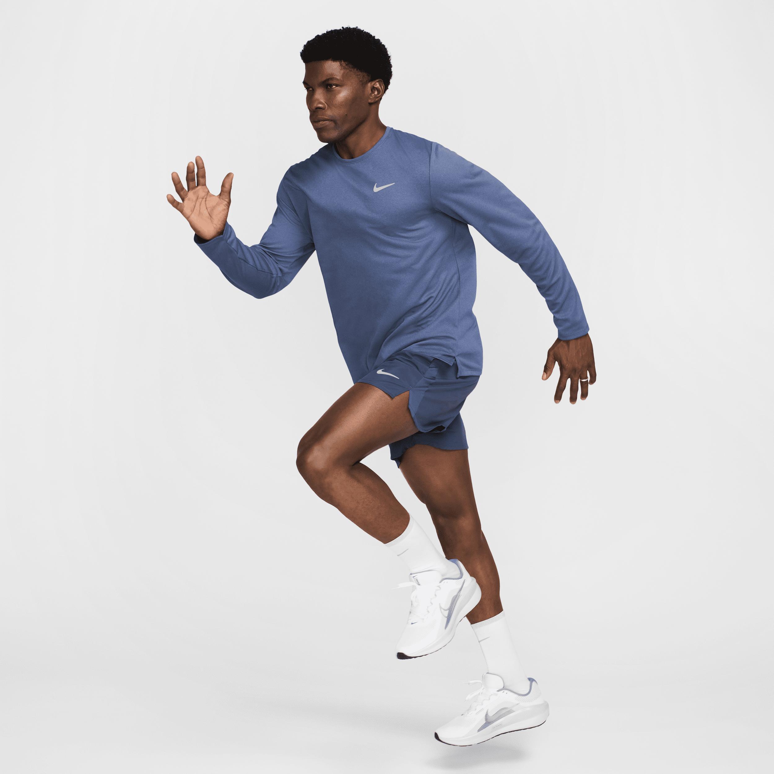 Nike Mens Challenger Dri-FIT 5 Brief-Lined Running Shorts | DV9363-437 Product Image