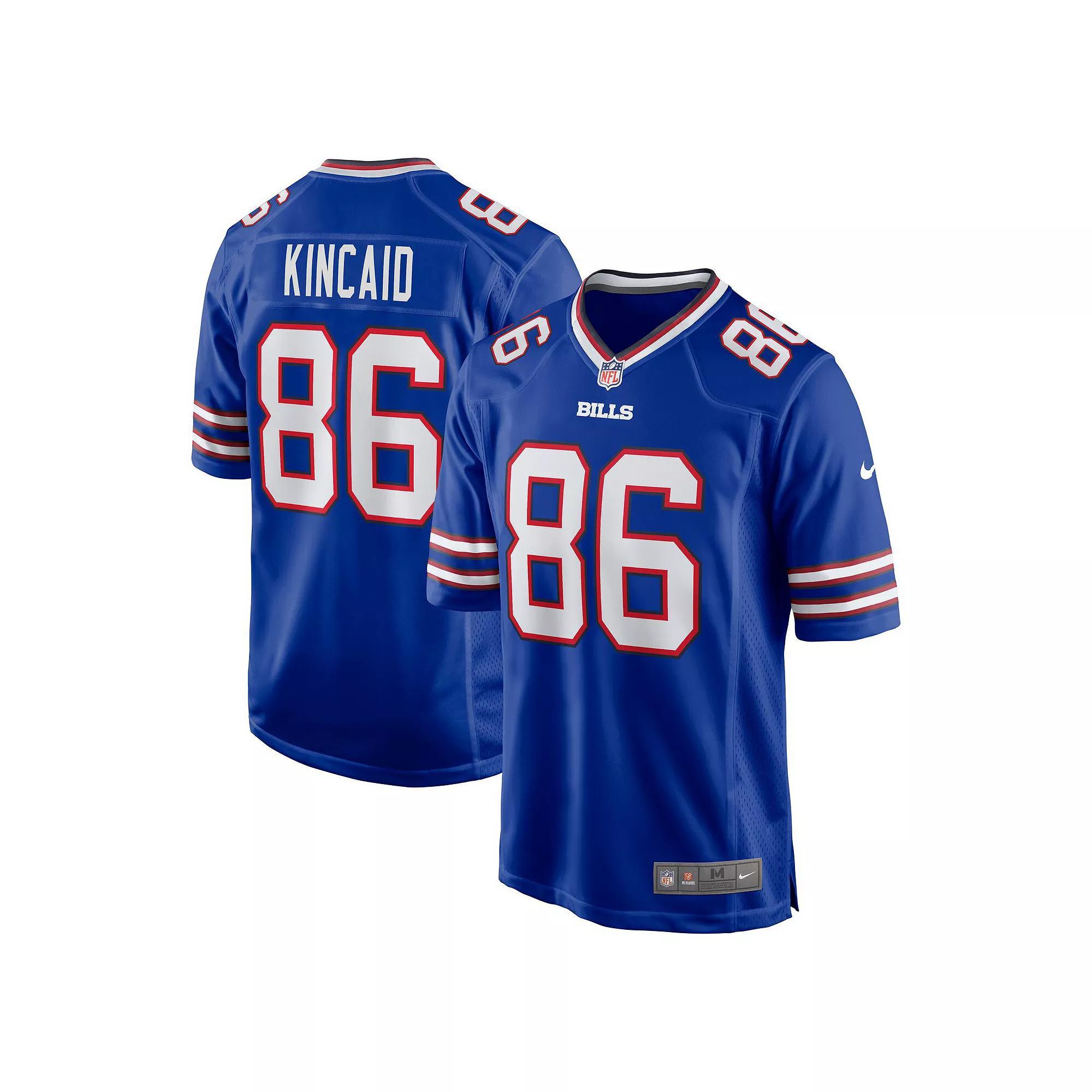 Men's Nike Dalton Kincaid Royal Buffalo Bills 2023 NFL Draft First Round Pick Game Jersey,  Product Image