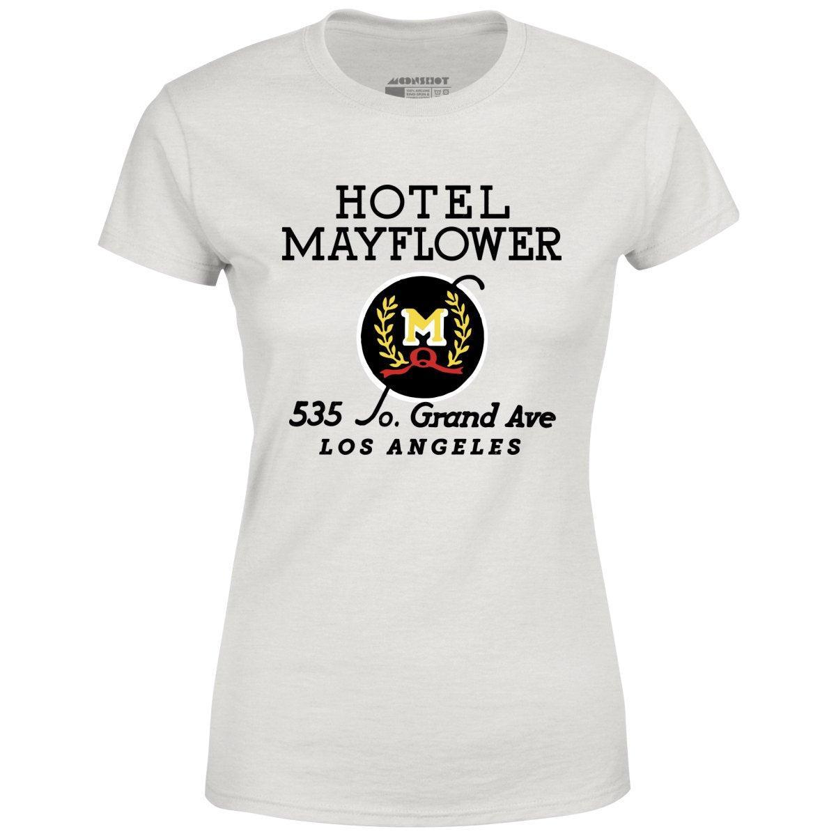 Hotel Mayflower - Los Angeles, CA - Vintage Hotel - Women's T-Shirt Female Product Image