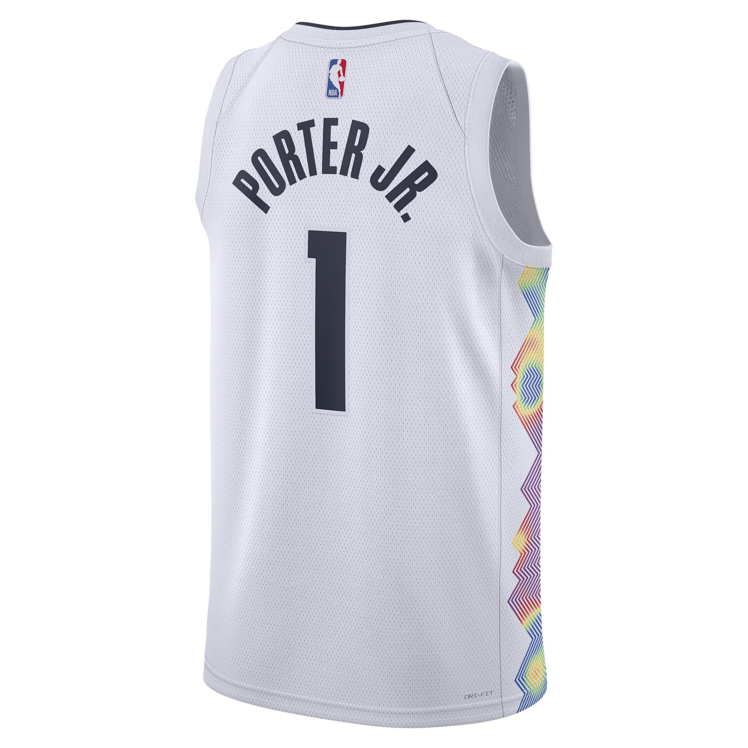 Michael Porter Jr Denver Nuggets 2024/25 City Edition Nike Men's Dri-FIT NBA Swingman Jersey Product Image