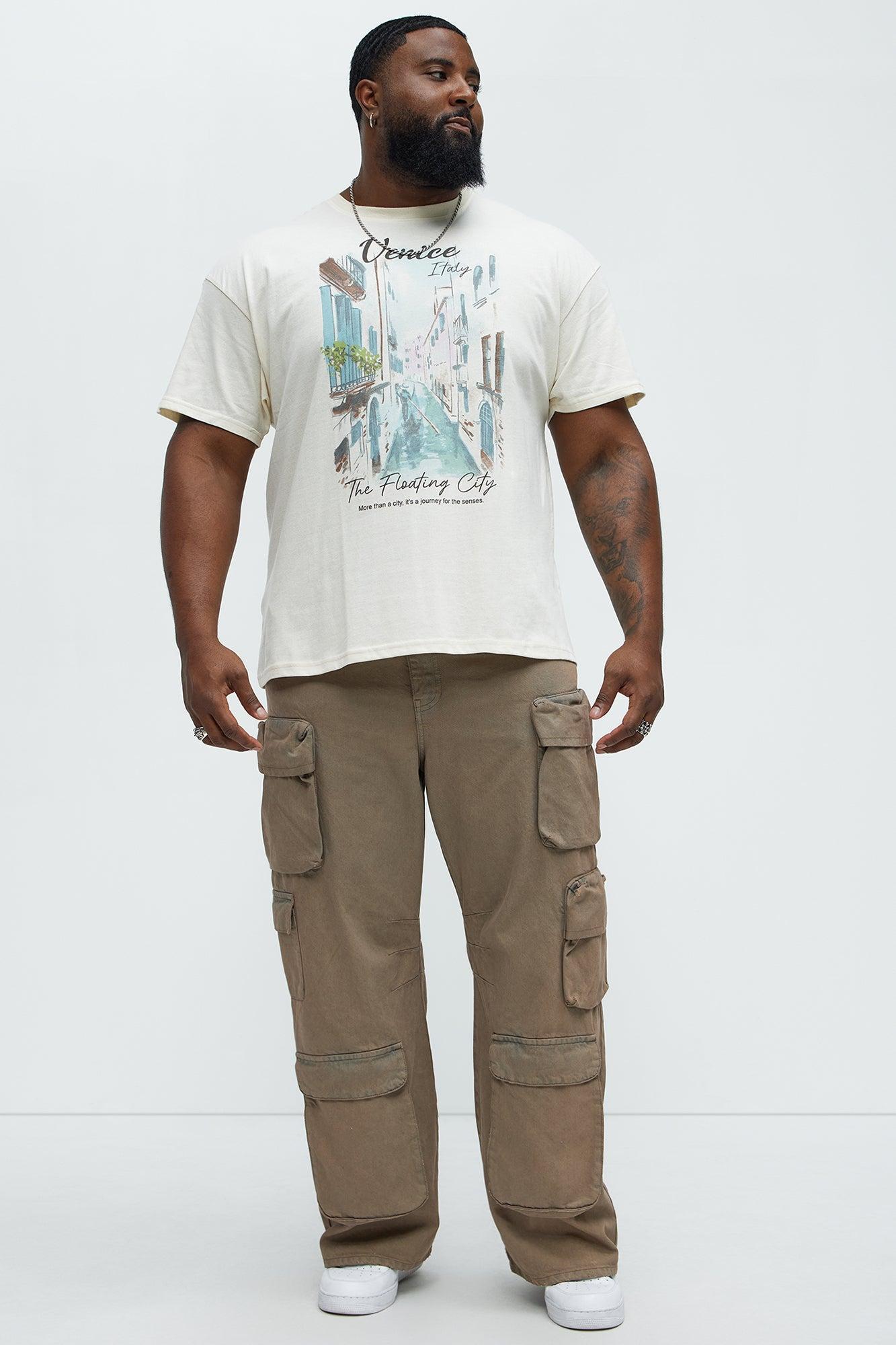 The Floating City Short Sleeve Tee - Natural Product Image