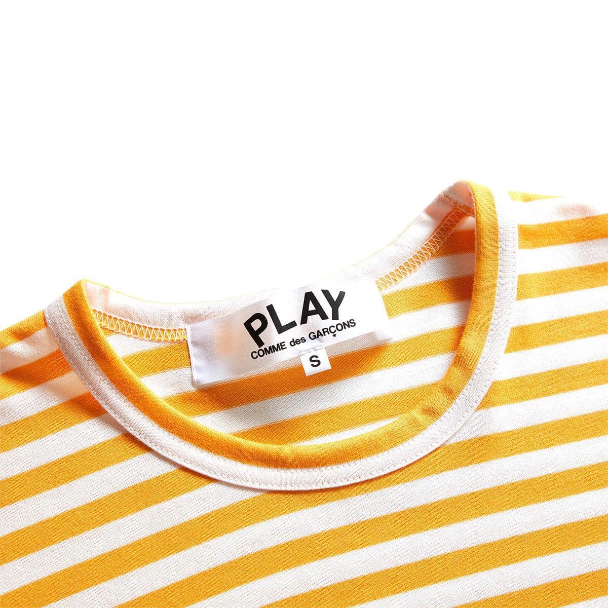 STRIPED WHITE SLEEVE T-SHIRT Male Product Image